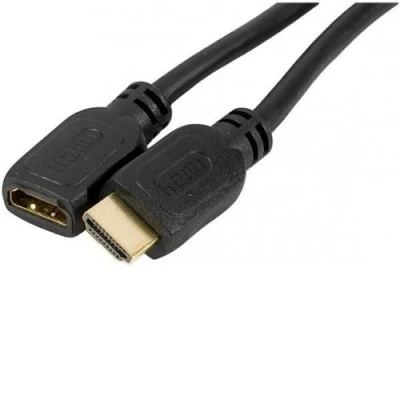 Afbeelding van Connect 1 m High Speed HDMI Verlengsnoer Zwart