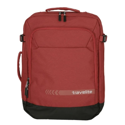 Afbeelding van Travelite Kick Off Cabin Size Duffle/Backpack red Weekendtas Handbagage