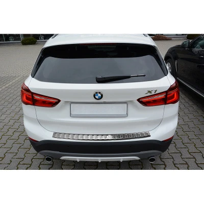 Afbeelding van Avisa RVS Achterbumperprotector passend voor BMW X1 F48 2015 &#039;Ribs&#039;
