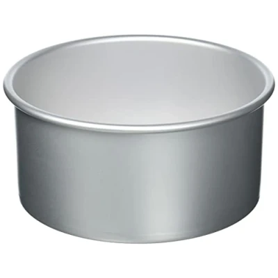 Afbeelding van Ibili Cakevorm Rond/Extra diep 20x10 cm, Aluminium, Zilver, 20 x 10 cm
