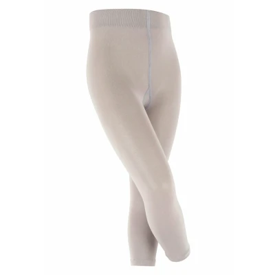 Afbeelding van Falke Cotton Touch Leggings everyday casual Legging voor kinderen, Maat: 134/146, Silver