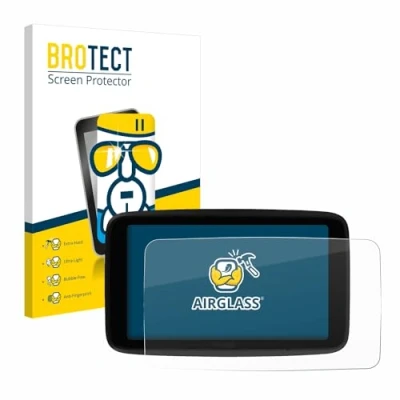 Afbeelding van BROTECT Screenprotector voor TomTom GO Superior 6&quot; Folie Beschermfolie Beschermglas transparant