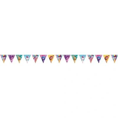 Afbeelding van Amscan 9911894 wimpelketting My Little Pony, 330 cm, papier, decoratie, verjaardagsdecoratie