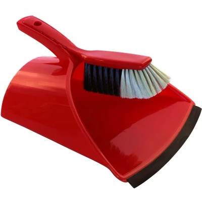 Afbeelding van Stofblikset jumbo 32x28 cm rood