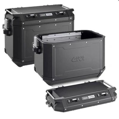 Afbeelding van GIVI OBKN48BPACK2 Zijkoffer Set Monokey 48L Outback Zwart