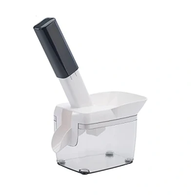 Afbeelding van Westmark kersenontpitter met opvangbakje, hoogte: 30 cm, roestvrij staal/kunststof, Kernfix, wit/donkergrijs/transparant, 40352260