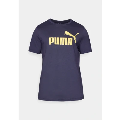 Afbeelding van Puma LOGO TEE Tshirt print, Heren, Maat: XL, New navy