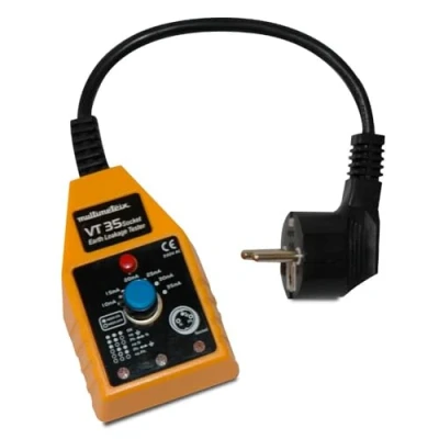 Afbeelding van Multimetrix MMXP06230301Y Stopcontacttester, 2 polig, geel