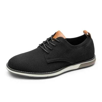 Afbeelding van Bruno Marc Heren Casual Jurk Oxfords Schoenen Business Formele Derby Sneakers, zwart., 41 EU