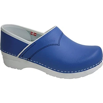 Afbeelding van Sanita Klompen Flex model 313 korenblauw Maat 46 Medische Studio