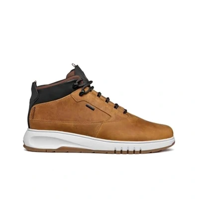 Afbeelding van Geox Aerantis 4X4 ABX Veterboots, Heren, Maat: 40, Ochre Nubukleer/ textiel