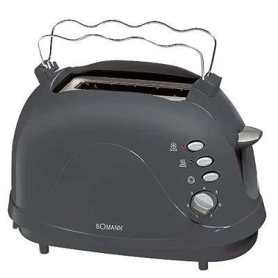 Afbeelding van Bomann TA 246 CB Broodrooster 700W Antraciet/Grijs