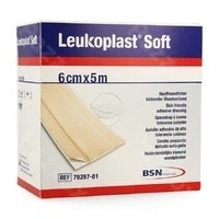 Afbeelding van Leukoplast Soft 5mx6cm 1