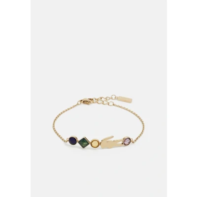 Afbeelding van Lacoste DEVA Armband goldcoloured/colorful, Dames, Maat: One Size, Gold coloured/colorful