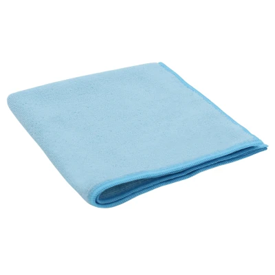 Afbeelding van Microvezeldoek 38x38 cm gerecycled microvezel 5 stuks blauw