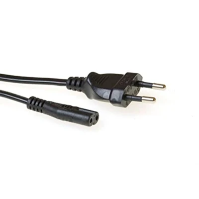 Afbeelding van ACT AK5419 230V Stroomkabel Euro/C7 Female Zwart 5 meter