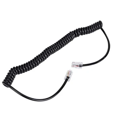 Afbeelding van RJ45 8 pins microfoonverbindingskabel, vervangende microfoons microfoonkabel kabeldraad, katapult handmicrofoon HM 98 133 kabel voor walkietalkie