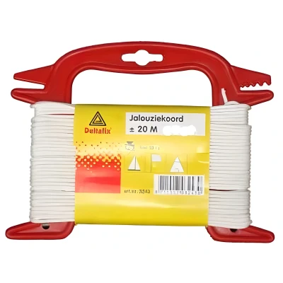 Afbeelding van Deltafix koord jaloeziekoord wit 20 m x 1.7mm