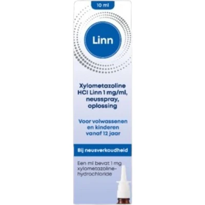 Afbeelding van Xylometazoline Hcl Linn Neusspray 1mg/ml