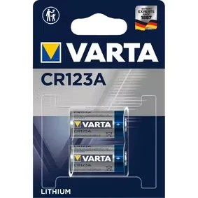 Afbeelding van Varta CR123A 3V Lithium batterijen 2 pack