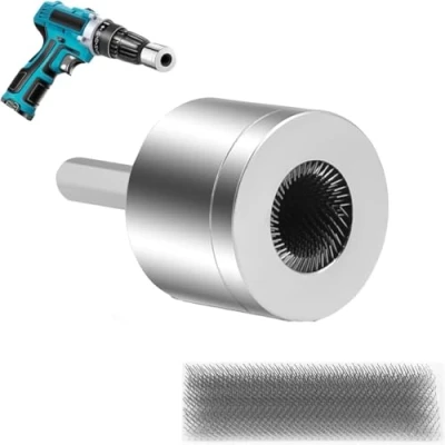 Afbeelding van Volmetalen koperen pijpenreiniger, reinigingsborstel voor metalen boor, pijpenreiniger 15 mm en 22 mm, buisreiniger, boor (15 mm)