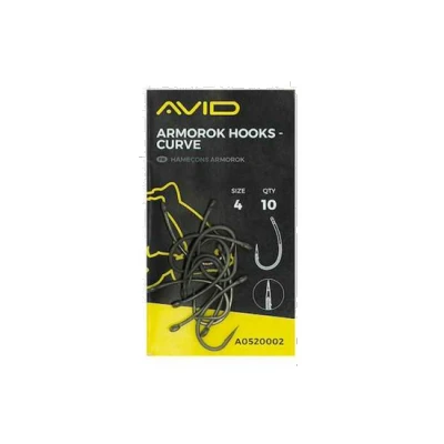 Afbeelding van Avid Carp Armorok Hooks Curve Barbless (10 pcs) Maat : size 2