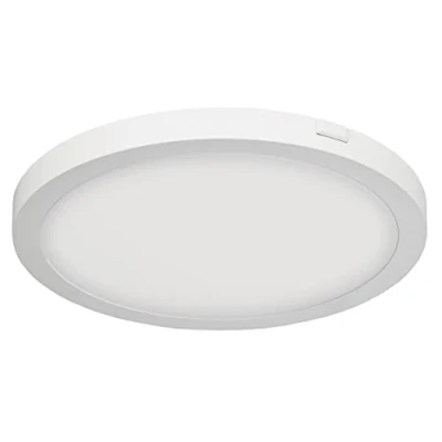 Afbeelding van SINCELIGHT Ultradun LED Plafondlampen voor badkamer, keuken, hal, kelder enz., Inbouw of opbouwmontage plafond muur, 18W, 1900lm, Neutraalwit 4000K, Φ230mm