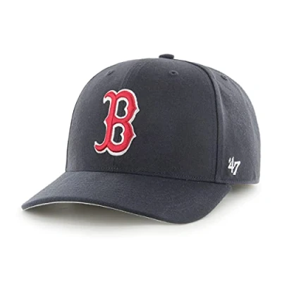 Afbeelding van 47 MLB Boston Red Sox Cold Zone MVP DP Unisex baseballpet, snapback, rood logo, kleur marineblauw, One size