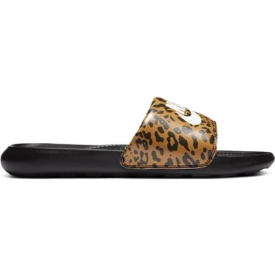 Afbeelding van Nike Victori One Slide badslippers camel/zwart