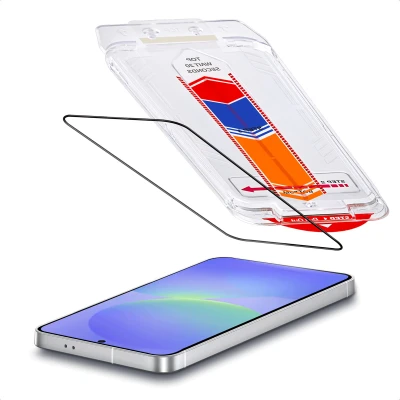 Afbeelding van Accezz Screen protector Geschikt voor Samsung Galaxy A36 glas screenprotector met anti dust applicator