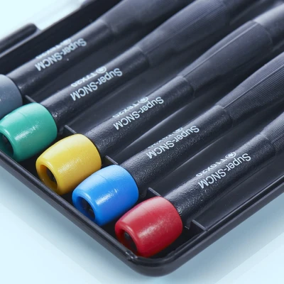 Afbeelding van Smoos Mini Torx Schroevendraaierset Zwart