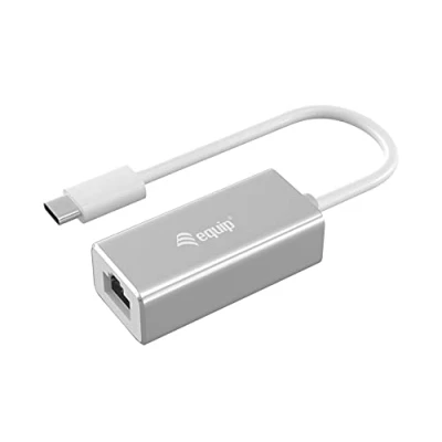 Afbeelding van Equip 133454, Bedraad, USB Type C, Ethernet, 1000 Mbit/s, Zilver