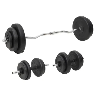 Afbeelding van Barbell En Dumbbellset 60,5 Kg