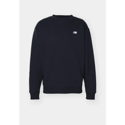 Afbeelding van New Balance Sport Essentials Small LOGO Brushed CREW Sweater, Heren, Maat: XS, Black