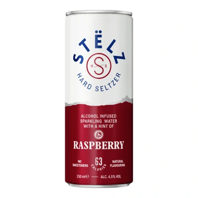 Afbeelding van Stelz Hard Seltzer Raspberry Blik 25 Cl