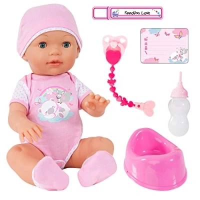 Afbeelding van Bayer Design 94209AA functionele pop &quot;Piccolina Love&quot; ​​​​babypop met veel accessoires en functies