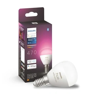 Afbeelding van Philips Lighting Hue LED lamp 8719514491229 Energielabel: F (A G) White &amp; Color Ambiance Luster E14 5.1 W
