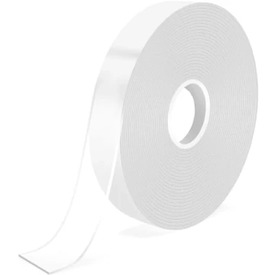 Afbeelding van Tosean 3M dubbelzijdig plakband, extra sterk, transparant, nano tape, plakstrip, afwasbaar, verwijderbaar, dubbelzijdig, zonder sporen achter te laten, herbruikbaar, voor tapijten,