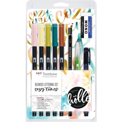 Afbeelding van Tombow Blended Lettering Set Cozy Times