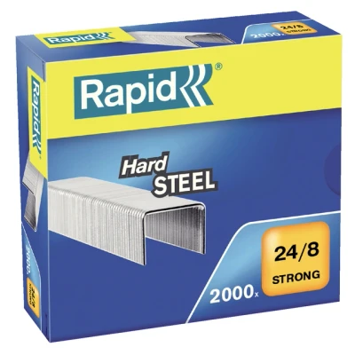 Afbeelding van Nieten Rapid 24/8 staal strong 2000 stuks