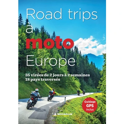 Afbeelding van Road trips à moto Europe: 35 virées travers 18 pays