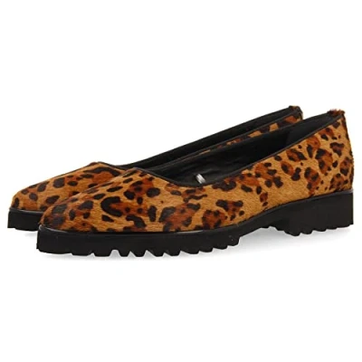 Afbeelding van GIOSEPPO RUKA, balletschoenen voor dames, luipaard, 36 EU, Luipaard Print, EU