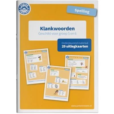Afbeelding van Spelling Klankwoorden geschikt voor groep 5 en 6