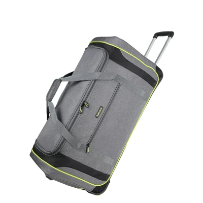 Afbeelding van Decent Flexplus Reistas Met Wielen 78cm Grijs/Lemon
