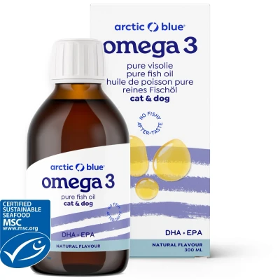 Afbeelding van 2e product 50% korting Arctic Blue Omega 3 Visolie Dier DHA en EPA 300 ml