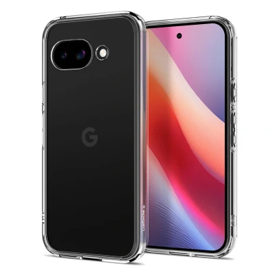 Afbeelding van Spigen Ultra Hybrid Google Pixel 9a Crystal Clear (Google 9a), Smartphonehoes, Transparant