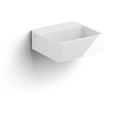 Afbeelding van Fontein Clou New Flush 1 met Plug 28x27x10 cm Wit Keramiek (met Voorbewerkt Kraangat)
