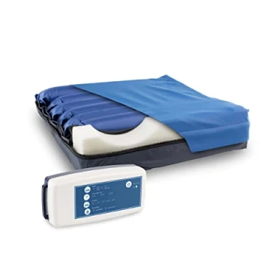 Afbeelding van Mobiclinic ARES Anti decubitus kussen Met compressor Wisselende cellen Verstelbaar orthopedisch Luchtkussen