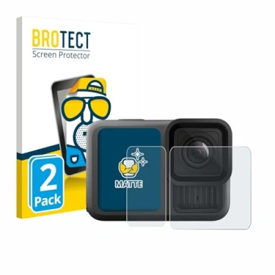 Afbeelding van BROTECT Screenprotector voor GoPro Hero 13 Black Ultra Wide Edition Folie Beschermfolie matte (2 Stuks)