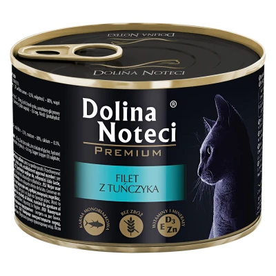 Afbeelding van 24 x 185 g Dolina Noteci premium tonijnfilet kat